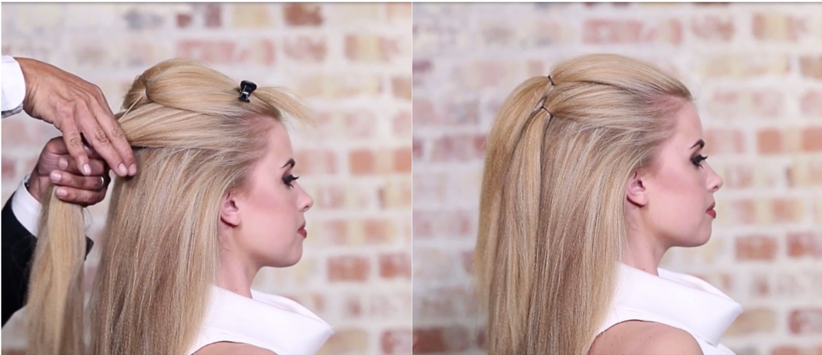 French Pull Through Braid Ponytail How-To - Bangstyle - House of